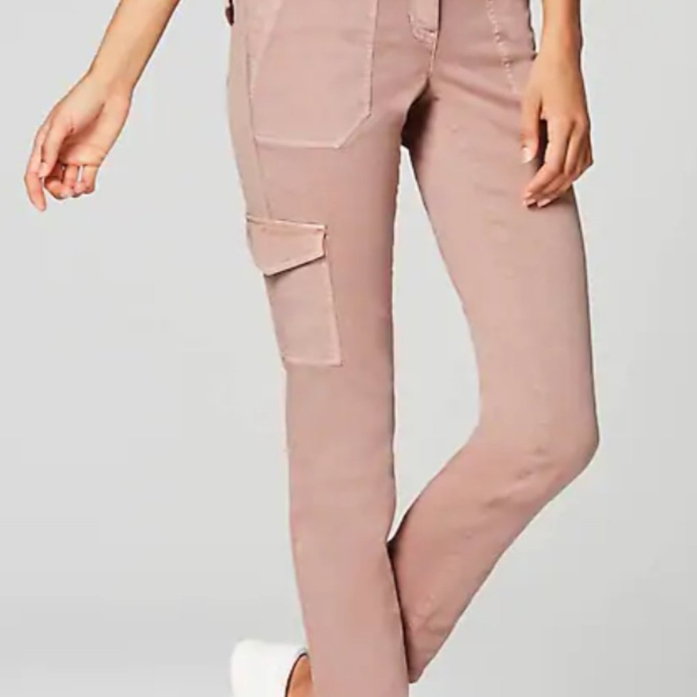 J. Jill NWT Cotton-Stretch Cargo Pants